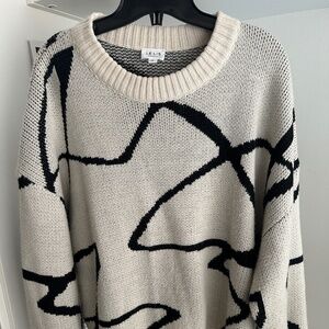 Le Lis knit sweater size small